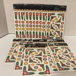 Memories in the Making Floral Corner Lot Of 17 Packages Scrapbook Stickers NIP